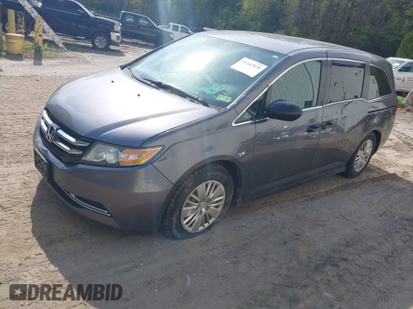 2014 Honda Odyssey LX с VIN 5FNRL5H26EB115406, выставлен на аукционе IAAI как лот 42247078 с пробегом 222 599 миль миль и . История ставок и продаж доступна на DreamBid. Изображение 17.