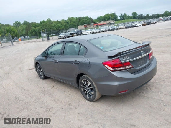 2013 Honda Civic EX with VIN 2HGFB2F8XDH502546, listed as a IAAI auction lot 42220799 with 252,887 mi miles and . Bid and sale history available at DreamBid. Image 3.