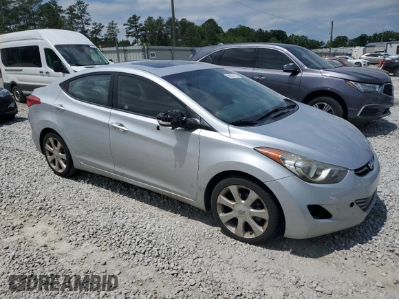 2013 Hyundai Elantra Limited с VIN 5NPDH4AE5DH267834, выставлен на аукционе Copart как лот 54579715 с пробегом 127 745 миль миль и Списание • Salvage title. История ставок и продаж доступна на DreamBid. Изображение 4.