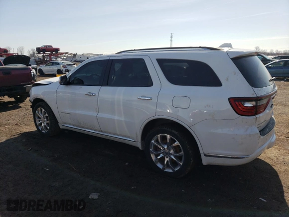 2016 Dodge Durango Citadel Anodized Platinum z VIN 1C4SDJET3GC331007, wystawiony jako Copart lot #48716265 z przebiegiem 207 202 mil mil oraz Szkoda całkowita • Salvage title. Historia ofert i sprzedaży dostępna na DreamBid. Obrazek 2.