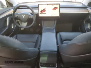 2023 Tesla Model 3 Long Range with VIN 5YJ3E1EB3PF633070, listed as a Copart auction lot 48942545 with 38,332 mi miles and Salvage Title. Bid and sale history available at DreamBid. Image 8.
