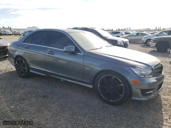 2012 Mercedes-Benz C-Class C 250 Sport with VIN WDDGF4HB6CA647629, listed as a Copart auction lot 52824625 with 93,140 mi miles and Clean Title. Bid and sale history available at carsss.com. Image 4.