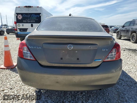 2012 Nissan Versa SL with VIN 3N1CN7AP8CL836863, listed as a Copart auction lot 46949615 with 133,681 mi miles and Salvage Title. Bid and sale history available at carsss.com. Image 6.