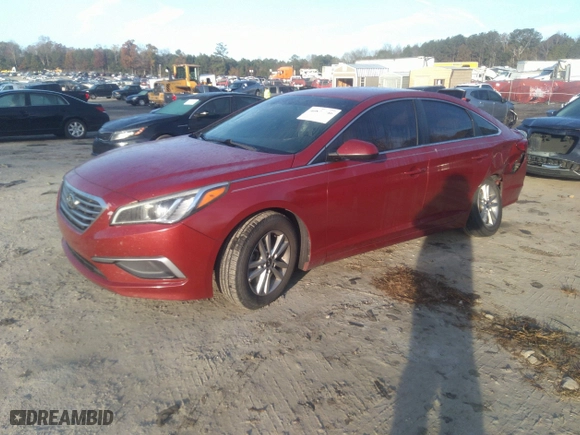 2017 Hyundai Sonata SE with VIN 5NPE24AF8HH572605, listed as a IAAI auction lot 40877746 with 141,187 mi miles. Bid and sale history available at carsss.com. Image 17.