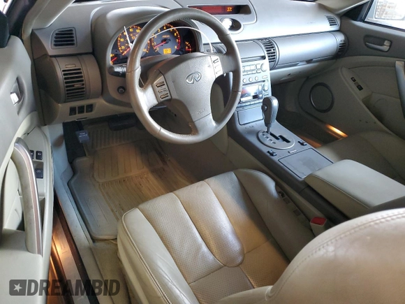 2003 Infiniti G35 Coupe w/Leather with VIN JNKCV54E03M216329, listed as a Copart auction lot 51467525 with 58,774 mi miles and Salvage Title. Bid and sale history available at carsss.com. Image 8.