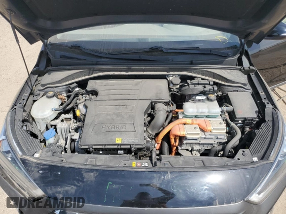 2019 Hyundai Ioniq Limited с VIN KMHC05LC8KU115422, выставлен на аукционе Copart как лот 56917835 с пробегом 50 531 миль миль и Списание • Salvage title. История ставок и продаж доступна на DreamBid. Изображение 11.