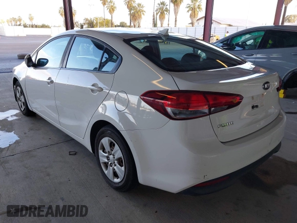 2017 Kia Forte LX with VIN 3KPFK4A7XHE045344, listed as a IAAI auction lot 41542757 with 201,944 mi miles. Bid and sale history available at carsss.com. Image 3.