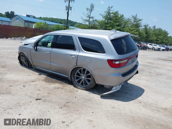 2017 Dodge Durango GT with VIN 1C4RDJDG5HC723135, listed as a IAAI auction lot 42479646 with 157,430 mi miles and . Bid and sale history available at DreamBid. Image 3.