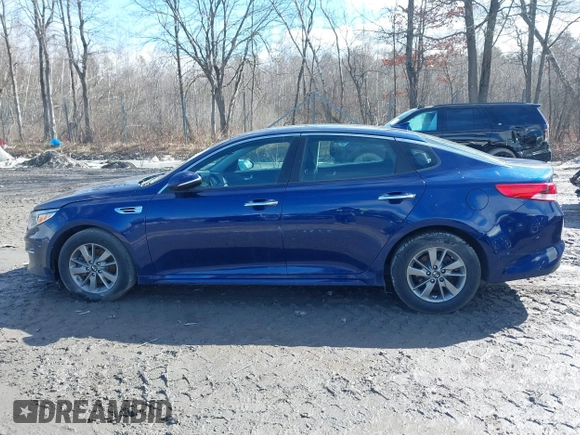 2016 Kia Optima LX Turbo with VIN 5XXGT4L13GG075267, listed as a IAAI auction lot 41750500 with 86,917 mi miles. Bid and sale history available at carsss.com. Image 13.