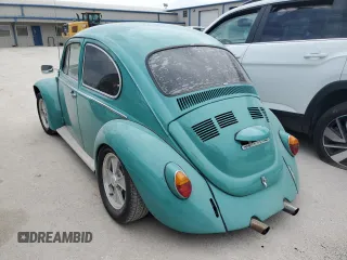 1969 Volkswagen Beetle with VIN 119682637V, listed as a Copart auction lot 70315404 with 59,148 mi miles and Salvage Title. Bid and sale history available at DreamBid. Image 2.