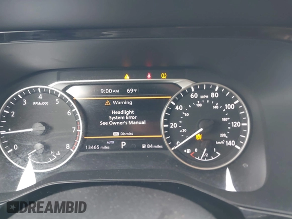 2024 Nissan Pathfinder SV with VIN 5N1DR3BC6RC240547, listed as a IAAI auction lot 42257858 with 13,465 mi miles and . Bid and sale history available at DreamBid. Image 7.