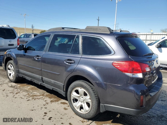 2013 Subaru Outback 3.6R Limited with VIN 4S4BRDLC4D2226804, listed as a Copart auction lot 50593205 with 164,028 mi miles and Salvage Title. Bid and sale history available at carsss.com. Image 2.
