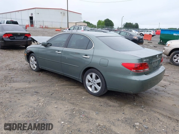 2005 Lexus ES 350 z VIN JTHBA30G055056646, wystawiony jako IAAI lot #42288911 z przebiegiem 173 017 mil mil oraz . Historia ofert i sprzedaży dostępna na DreamBid. Obrazek 3.