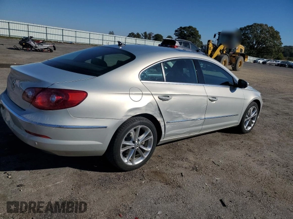 2009 Volkswagen CC Luxury with VIN WVWHL73C79E527445, listed as a Copart auction lot 75467024 with 70,569 mi miles and Non Repairable. Bid and sale history available at DreamBid. Image 3.