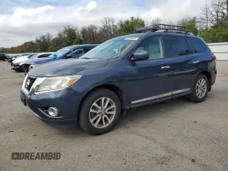 2016 Nissan Pathfinder SL with VIN 5N1AR2MM7GC613059, listed as a Copart auction lot 64224685 with 124,444 mi miles and Clean title. Bid and sale history available at DreamBid. Image 1.
