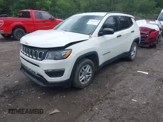 2018 Jeep Compass Sport с VIN 3C4NJCAB4JT250799, выставлен на аукционе IAAI как лот 42092922 с пробегом 91 073 миль миль и . История ставок и продаж доступна на DreamBid. Изображение 2.