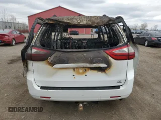 2018 Toyota Sienna LE с VIN 5TDJZ3DCXJS206893, выставлен на аукционе Copart как лот 54091505 с пробегом Не указан миль и На запчасти • Non repairable. История ставок и продаж доступна на DreamBid. Изображение 6.