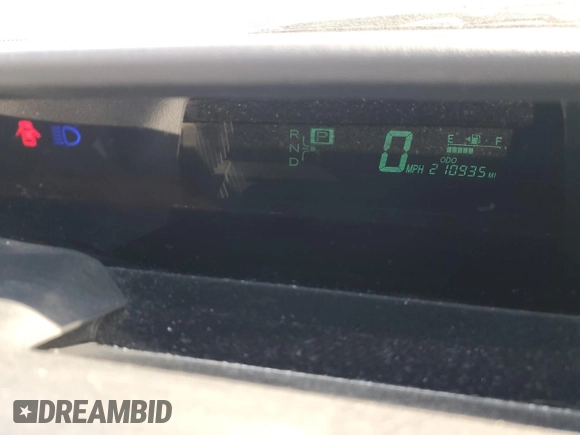 2006 Toyota Prius with VIN JTDKB20U667533049, listed as a Copart auction lot 53809895 with 210,935 mi miles and Salvage Title. Bid and sale history available at DreamBid. Image 9.
