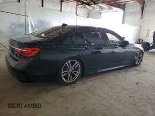 2019 BMW 7 Series 750i xDrive with VIN WBA7F2C53KB239045, listed as a Copart auction lot 51090855 with 0 mi miles and Clean Title. Bid and sale history available at carsss.com. Image 3.