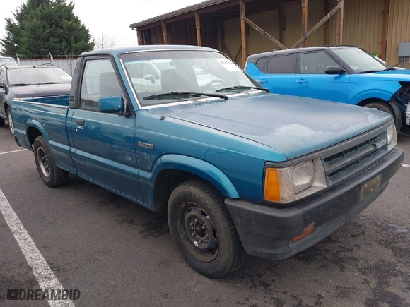 1992 Mazda B2200/B2600i Pickup 2WD with VIN JM2UF1135N0255860, listed as a IAAI auction lot 41523346 with NaN miles. Bid and sale history available at carsss.com. Image 1.