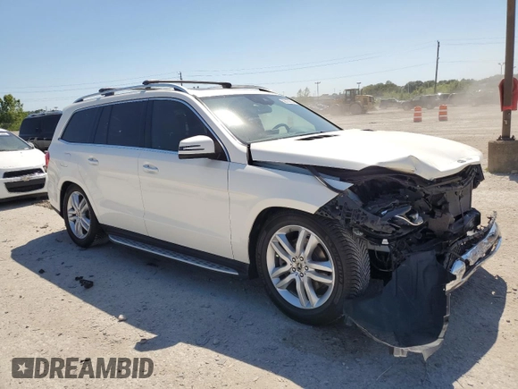 2019 Mercedes-Benz GLS 450 with VIN 4JGDF6EE6KB240468, listed as a Copart auction lot 58769884 with 74,147 mi miles and Salvage Title. Bid and sale history available at DreamBid. Image 4.