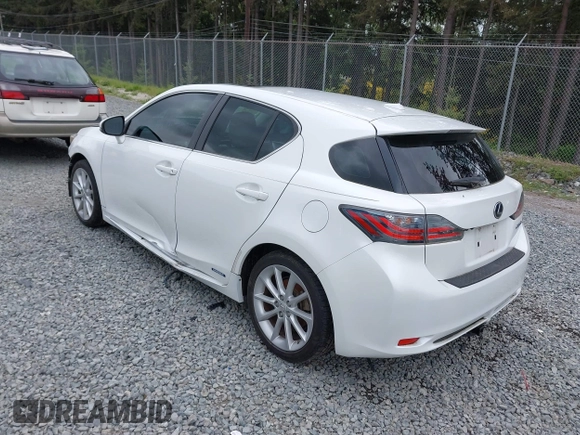 2012 Lexus CT 200h with VIN JTHKD5BHXC2058167, listed as a IAAI auction lot 42222231 with 128,634 mi miles and . Bid and sale history available at DreamBid. Image 3.