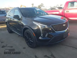 2019 Cadillac XT4 FWD Sport with VIN 1GYFZER43KF183181, listed as a IAAI auction lot 41869141 with 25,539 mi miles and . Bid and sale history available at carsss.com. Image 1.