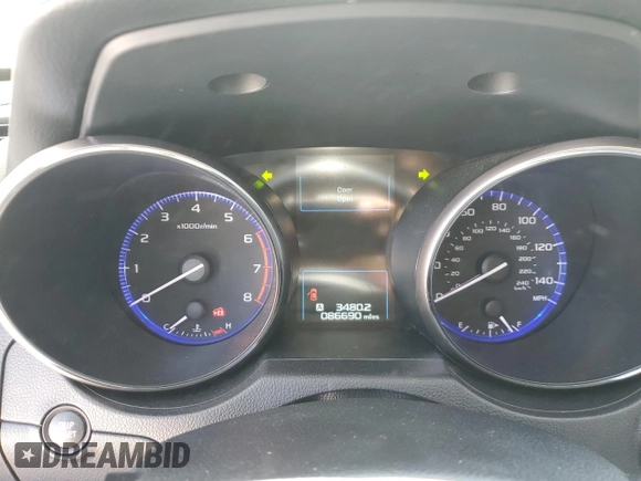 2017 Subaru Legacy Limited with VIN 4S3BNAN69H3025809, listed as a Copart auction lot 61053325 with 86,690 mi miles and Salvage title. Bid and sale history available at DreamBid. Image 9.
