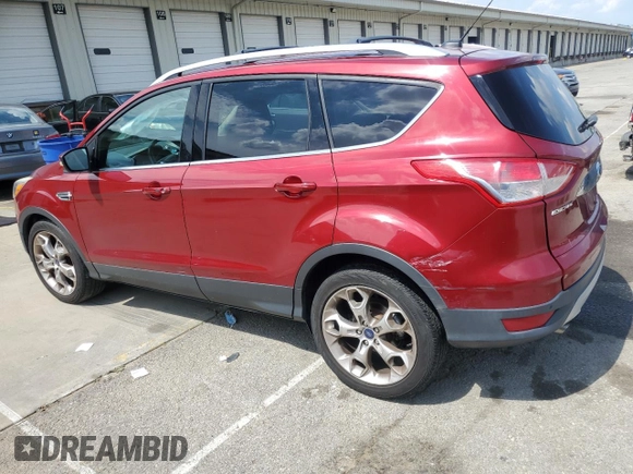 2015 Ford Escape Titanium with VIN 1FMCU0JX8FUC03874, listed as a Copart auction lot 61259665 with 98,933 mi miles and Salvage title. Bid and sale history available at DreamBid. Image 2.