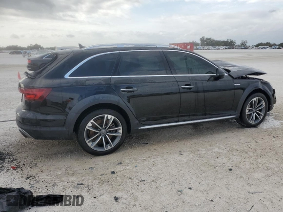 2019 Audi allroad A4 Premium with VIN WA17NAF45KA037360, listed as a Copart auction lot 41659695 with 104,237 mi miles and Non Repairable. Bid and sale history available at DreamBid. Image 3.