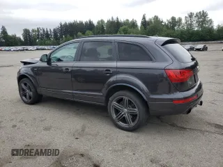 2015 Audi Q7 S line Prestige with VIN WA1DGAFE5FD005535, listed as a Copart auction lot 56905465 with 117,934 mi miles and Salvage title. Bid and sale history available at DreamBid. Image 2.