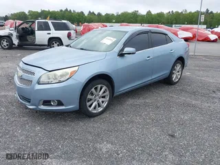2013 Chevrolet Malibu LTZ with VIN 1G11H5SA2DU114542, listed as a IAAI auction lot 41441051 with 170,995 mi miles. Bid and sale history available at carsss.com. Image 2.