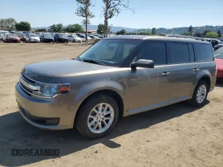 2013 Ford Flex SE with VIN 2FMGK5B80DBD25014, listed as a Copart auction lot 54978235 with 164,879 mi miles and Clean Title. Bid and sale history available at carsss.com. Image 1.