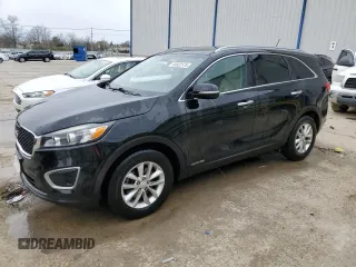 2016 Kia Sorento LX z VIN 5XYPGDA56GG160075, wystawiony jako Copart lot #50922175 z przebiegiem 134 509 mil mil oraz Szkoda całkowita • Salvage title. Historia ofert i sprzedaży dostępna na DreamBid. Obrazek 1.