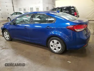 2018 Kia Forte LX with VIN 3KPFK4A77JE189391, listed as a Copart auction lot 83806784 with 123,726 mi miles and Clean Title. Bid and sale history available at carsss.com. Image 2.