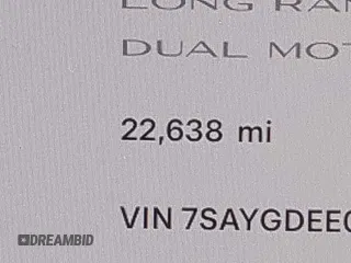 2023 Tesla Model Y Long Range z VIN 7SAYGDEE0PA065534, wystawiony jako IAAI lot #42445868 z przebiegiem 22 638 mil mil oraz . Historia ofert i sprzedaży dostępna na DreamBid. Obrazek 15.