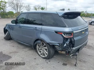2020 Land Rover Range Rover Sport HSE with VIN SALWR2SU2LA892108, listed as a IAAI auction lot 41629221 with 34,913 mi miles and . Bid and sale history available at DreamBid. Image 3.