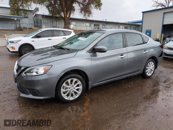 2017 Nissan Sentra S with VIN 3N1AB7AP0HY258218, listed as a Copart auction lot 61551805 with 51,375 mi miles and Salvage title. Bid and sale history available at DreamBid. Image 1.