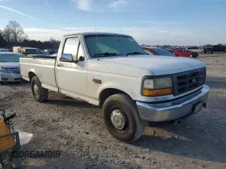 1993 Ford F-250 with VIN 1FTEF25Y6PNA82649, listed as a Copart auction lot 45395875 with 243,272 mi miles and Salvage Title. Bid and sale history available at carsss.com. Image 4.