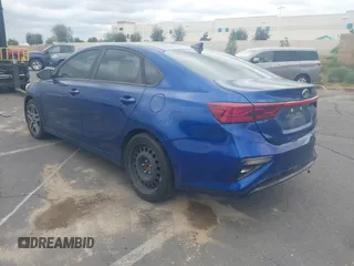 2019 Kia Forte S with VIN 3KPF34AD8KE022803, listed as a IAAI auction lot 41804321 with 80,456 mi miles. Bid and sale history available at carsss.com. Image 3.