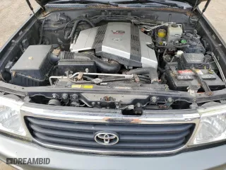 2000 Toyota Land Cruiser with VIN JT3HT05J0Y0085904, listed as a Copart auction lot 52777425 with 400,095 mi miles and Clean Title. Bid and sale history available at carsss.com. Image 12.