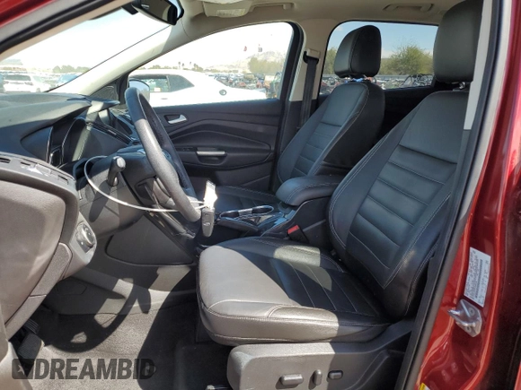 2015 Ford Escape Titanium with VIN 1FMCU0J99FUB88058, listed as a Copart auction lot 51992055 with 44,409 mi miles and Salvage Title. Bid and sale history available at carsss.com. Image 7.