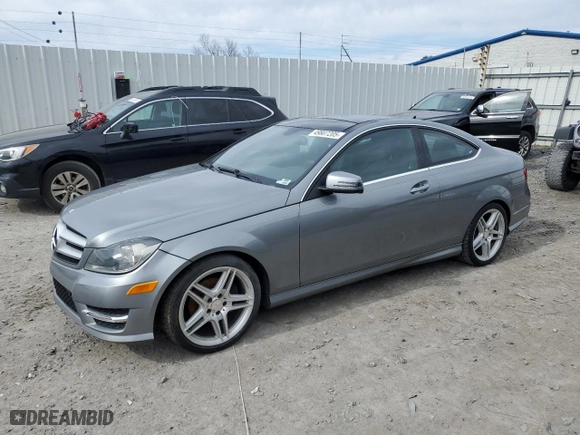 2013 Mercedes-Benz C-Class C 250 with VIN WDDGJ4HB3DG096721, listed as a Copart auction lot 49807205 with 115,170 mi miles and Clean Title. Bid and sale history available at carsss.com. Image 1.