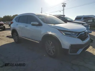 2020 Honda CR-V Touring with VIN 7FARW1H9XLE018028, listed as a Copart auction lot 75049834 with 33,581 mi miles and Clean Title. Bid and sale history available at carsss.com. Image 4.