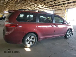 2017 Toyota Sienna LE Auto Access Seat with VIN 5TDKZ3DCXHS806585, listed as a Copart auction lot 50277635 with 162,936 mi miles and Salvage Title. Bid and sale history available at carsss.com. Image 3.