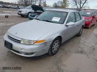 2002 Saturn LS with VIN 1G8JU54F22Y567779, listed as a IAAI auction lot 41499235 with 196,102 mi miles. Bid and sale history available at carsss.com. Image 17.