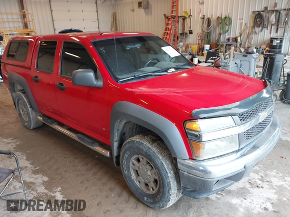 2007 Chevrolet Colorado 1LT z VIN 1GCDT13E678252966, wystawiony jako IAAI lot #42438219 z przebiegiem 205 731 mil mil oraz . Historia ofert i sprzedaży dostępna na DreamBid. Obrazek 1.