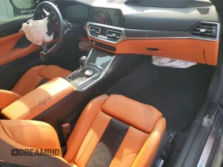 2021 BMW M4 Competition with VIN WBS33AZ0XMCH11542, listed as a Copart auction lot 67846504 with 0 mi miles and Salvage Title. Bid and sale history available at carsss.com. Image 8.