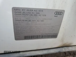 2015 Audi Q5 Premium Plus with VIN WA1CMAFP2FA125400, listed as a Copart auction lot 49182235 with 115,569 mi miles and Salvage title. Bid and sale history available at DreamBid. Image 12.