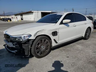 2019 BMW 5 Series 530e with VIN WBAJA9C56KB399756, listed as a Copart auction lot 60124165 with 72,956 mi miles and Salvage title. Bid and sale history available at DreamBid. Image 1.